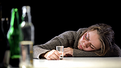 A woman experience the delights of late last calls