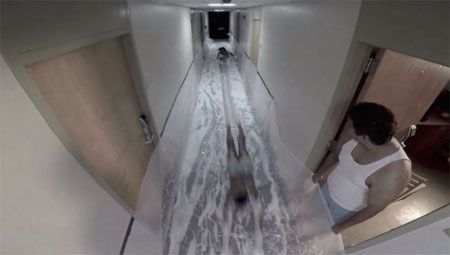 The Natural Light slipnslide commemorating the great time you normalized abusive levels of alcohol