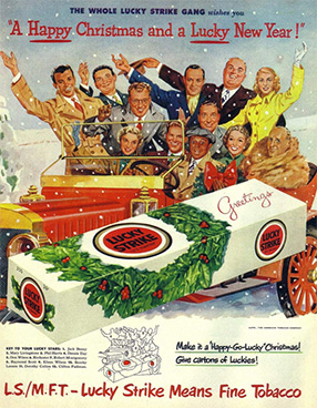 Remember when people gave you lung cancer for xmas?