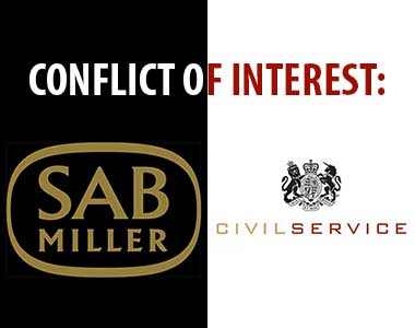 SABMiller/UKCivilService graphic