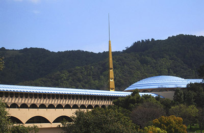 The Marin County Civic Center and Spaceport is calming