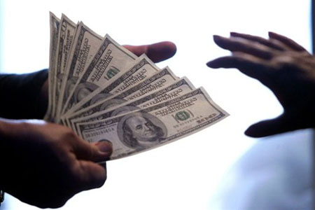 money changing hands to pay for corrupt alcohol research