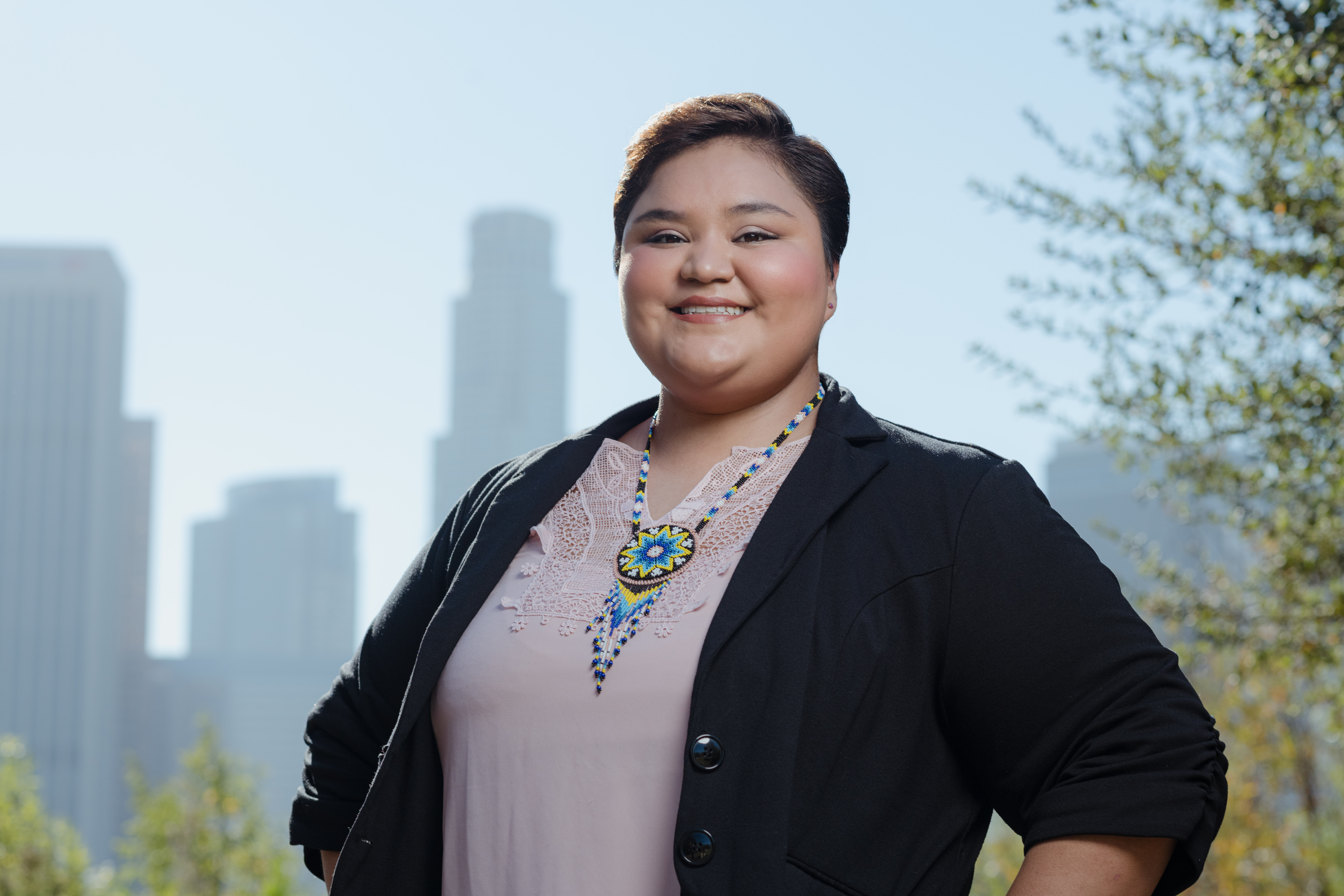 A portrait of 2021 CAPA Summit keynote speaker Eunisses Hernandez