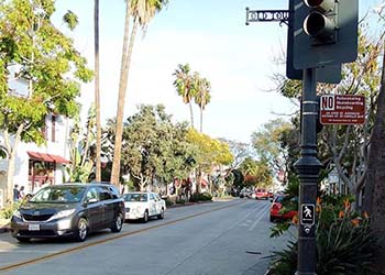 Downtown Santa Barbara, where community and youth have rallied for a new protective alcohol ordinance