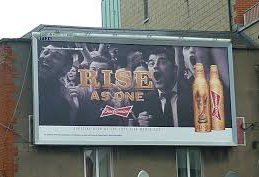 A-B InBev Rise As one Billboard