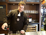 Starbucks Employee Serving Wine