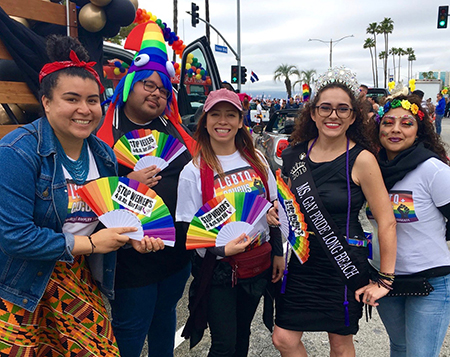 LGBTQ advocates stand against SB 58, the 4 a.m. bar bill of 2019