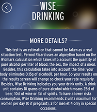Pernod Drinking App