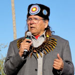 Dennis banks leads the longest walk