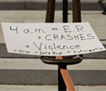 Watch the video about late last calls then go to alcoholjustice.org and TAKE ACTION to get Gov Brown to VETO